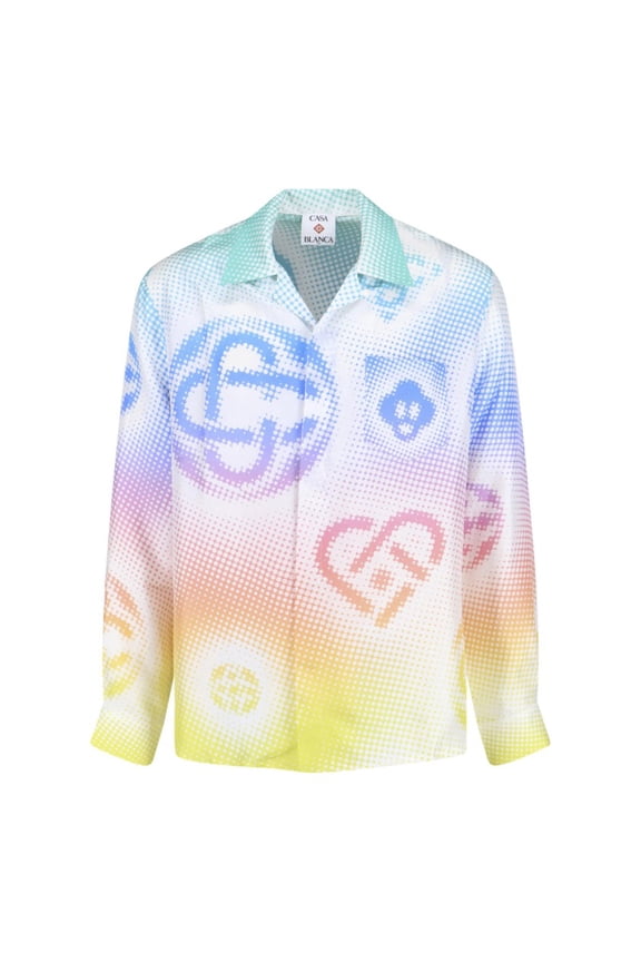 "Halftone Logo" Shirt Multicolor (Men's)