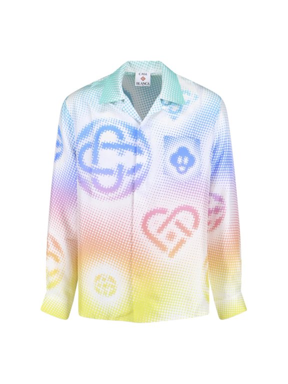 "Halftone Logo" Shirt Multicolor (Men's)