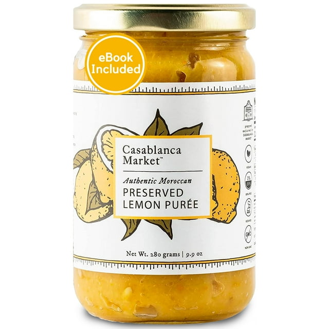 Casablanca Market Preserved Lemon Puree All KKS1 Natural Beldi Moroccan ...