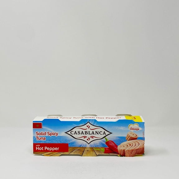 Casablanca Moroccan solid tuna with hot pepper 3pack