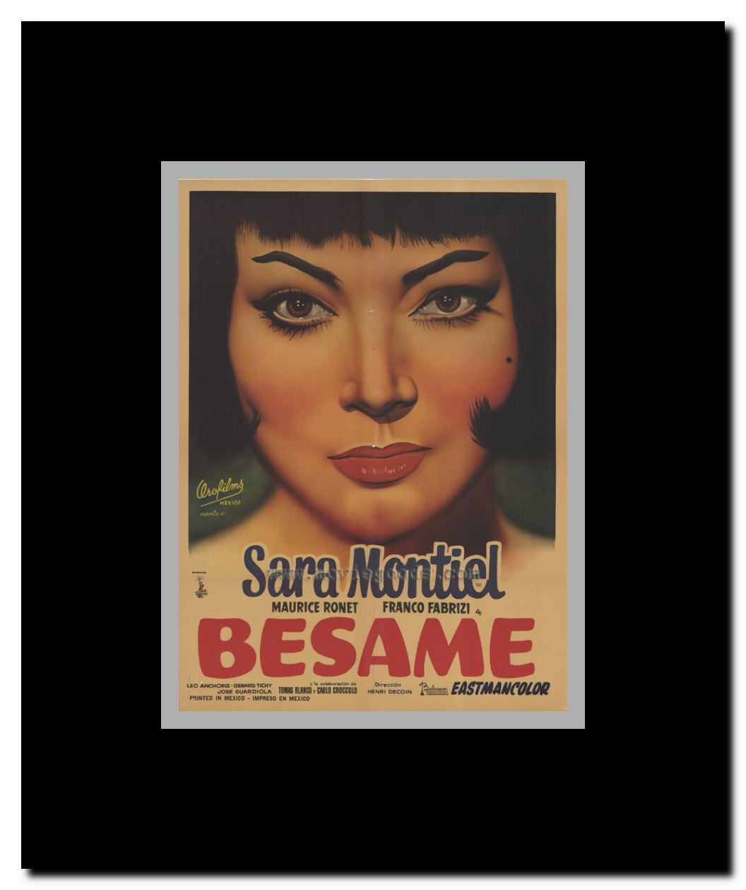 Casablanca Nest of Spies Framed Movie Poster
