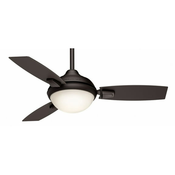 59154-Casablanca Fans-Verse - 3 Blade 44 Inch Ceiling Fan with Handheld Control in Modern Style and includes 3 Motor Speed settings-Maiden Bronze