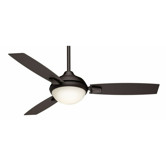 59159-Casablanca Fans-Verse - 3 Blade 54 Inch Ceiling Fan with Handheld Control in Modern Style and includes 3 Motor Speed settings-Maiden Bronze