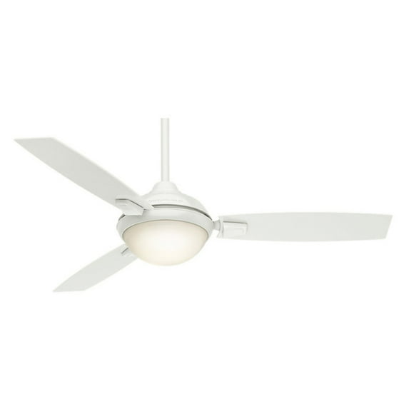 59158-Casablanca Fans-Verse - 3 Blade 54 Inch Ceiling Fan with Handheld Control in Modern Style and includes 3 Motor Speed settings-Fresh White