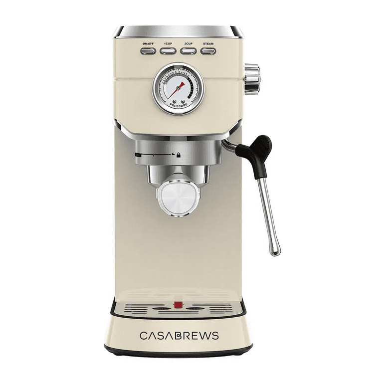 Espresso Machine 20 Bar Coffee Machine With Foaming Milk Frother Wand,  1300W For Espresso, Cappuccino, Latte, Machiato, For Home Barista,  No-Leaking