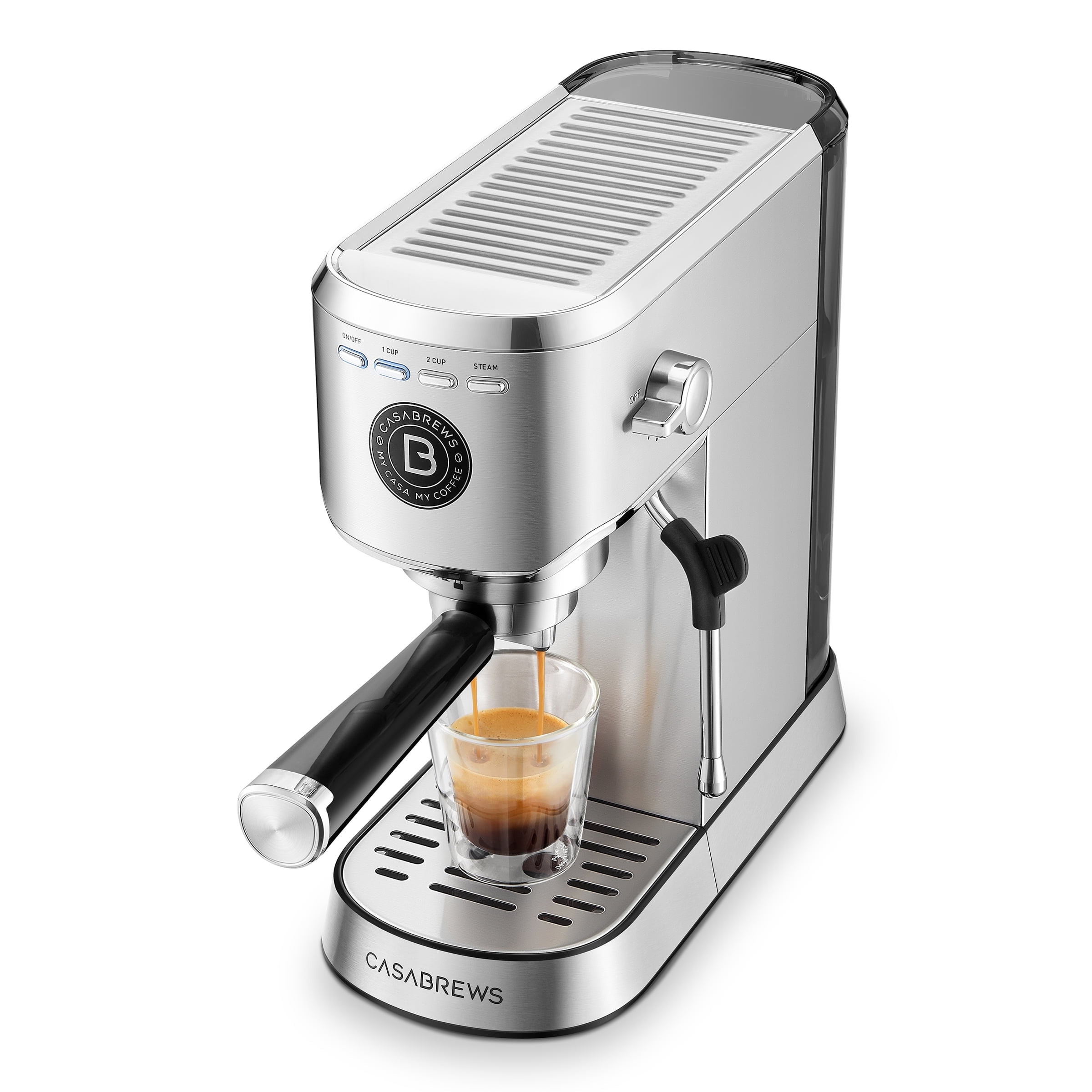 CASABREWS CM5418 Basic 20-Bar Espresso Machine and Coffee Maker