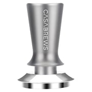 Casabrews 51mm Espresso Tamper 30lb Spring Calibrated, Flat Stainless Steel, Grey