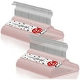 thumbnail image 1 of Casafield 100 Velvet Baby Hangers for Infant & Toddler Clothes, 11" - Light Pink, 1 of 7