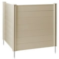 thumbnail image 1 of Casafield 42" x 42" Privacy Screen - Outdoor Vinyl Fence Panel - Tan, 1 of 7