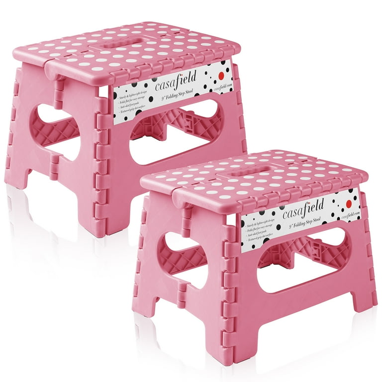 Pink step stool deals