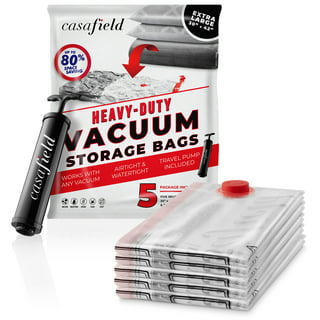 Zpl Vacuum Storage Bags, Space Saver Vacuum Seal Storage Bags 6-Pack Sealer Bags for Clothes, Clothing, Bedding, Comforter, Blanket, Vacuum Storage Bags