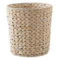 thumbnail image 1 of Casafield Hyacinth Waste Basket - Whitewash White, Woven Wicker Trash Can for Garbage in the Bathroom, Bedroom, Laundry Room, Home Office, 1 of 7