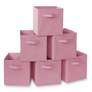 Teacher Created Resources Pink Large Plastic Storage Bin, Pack of 3