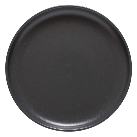 Casafina Ceramic Stoneware 11'' Dinner Plate - Pacifica Collection, Seed Grey Microwave & Dishwasher Safe Dinnerware Food Safe Glazing Restaurant Quality Tableware