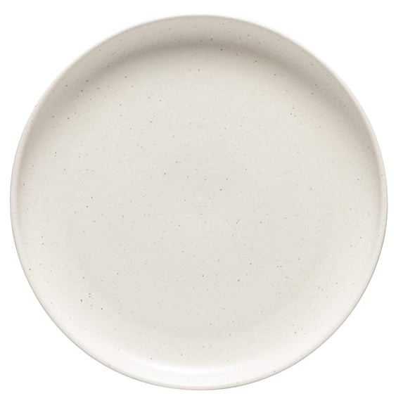 Casafina Ceramic Stoneware 11'' Dinner Plate - Pacifica Collection, Vanilla Microwave & Dishwasher Safe Dinnerware Food Safe Glazing Restaurant Quality Tableware