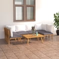 thumbnail image 1 of Casafoyer 7 Piece Patio Lounge Set with Cushions Solid Acacia Wood, 1 of 3