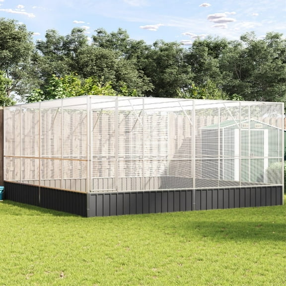 Casafoyer Aviary Silver 164.6"x163"x83.5" Steel