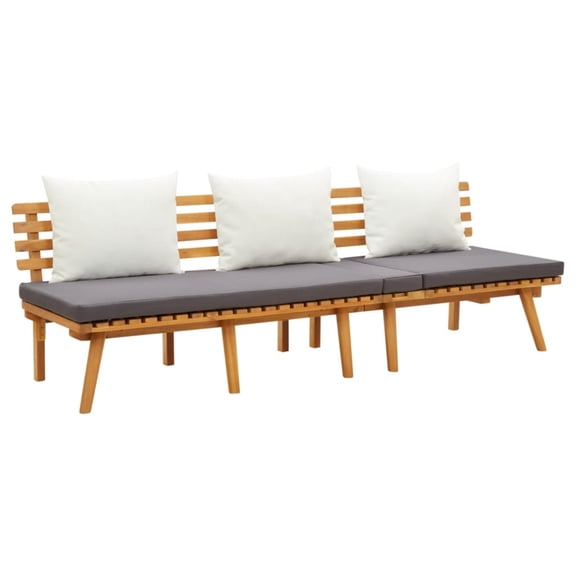 Casafoyer Day Bed 78.7"x25.6" Solid Acacia Wood