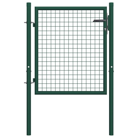 Casafoyer Fence Gate Steel 39.4"x29.5" Green