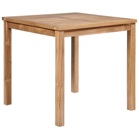 Casafoyer Garden Table 31.5"x31.5"x30.3" Solid Teak Wood