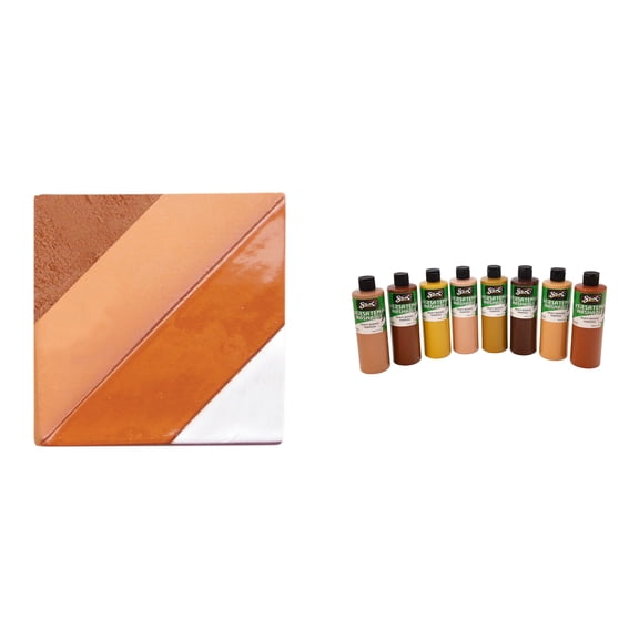 Casafoyer Low Fire Moist Earthenware Clay & Washable Versatemp Tempera Paints Combo Kit for Creative Art Projects