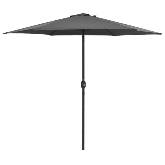 Casafoyer Outdoor Parasol with Aluminum Pole 106.3"x96.9" Anthracite