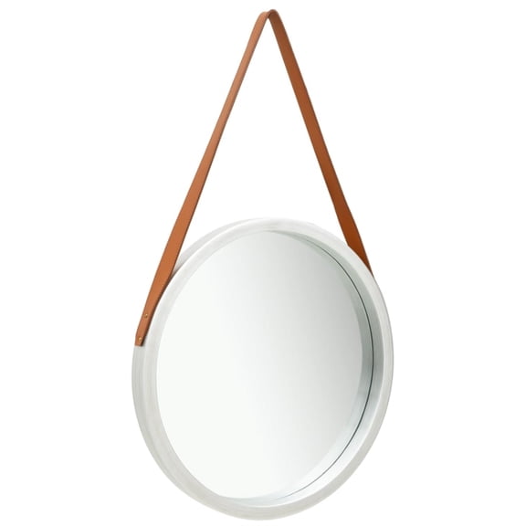 Casafoyer Wall Mirror with Strap 16.7" Silver