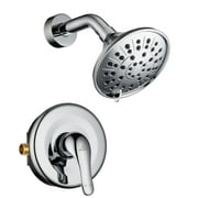 Casainc Shower Only Trim Kit with Pressure Balanced Valve Shower Faucet,Chrome