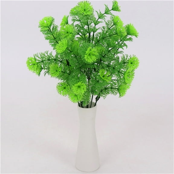 Casaio Artificial Clover Leaf Artificial Clover Leaf Stem 1PCS – 6-Branch Faux Greenery Plant for Farmhouse, Wedding, Centerpiece & Home Decoration – Realistic Green Leaf Décor Artificial Clover Leaf