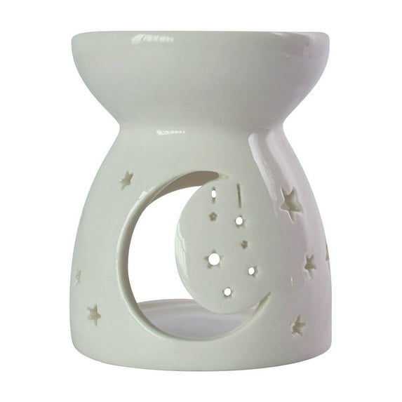 Casaio Desktop Ornament Price Drop Alert! Ceramic Tea Light Candle Holder Oil Burner Wax Melt Burner Incense Aroma Diffuser Home Decor,F
