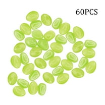 Casaio Luminous Stones Price Drop Alert! Garden Pebbles Glow Stones Rocks Luminous Pebbles For Walkways Outdoor Decor,A