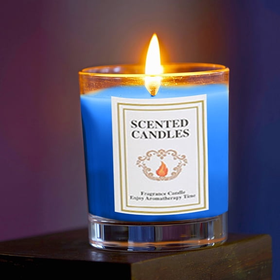 Casaio Scented Candle Candle Sicilian Lemon Scented Classic 22oz Large Jar Single Wick Candle Burns Over 110 Hours Aromatherapy Candle