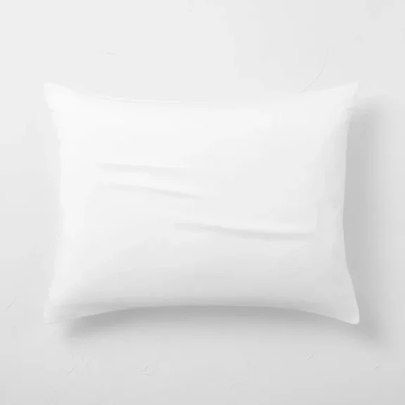 Casaluna Comforter Sham Lyocell Cotton Blend Soft Fabric Casaluna, White, King