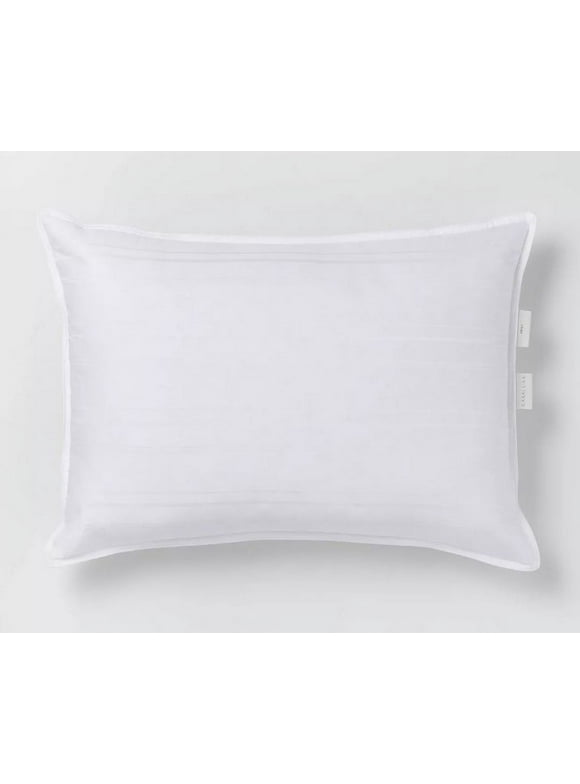 Casaluna Queen/Standard size Down Bed pillow-White-Comes in Zippered Bag!