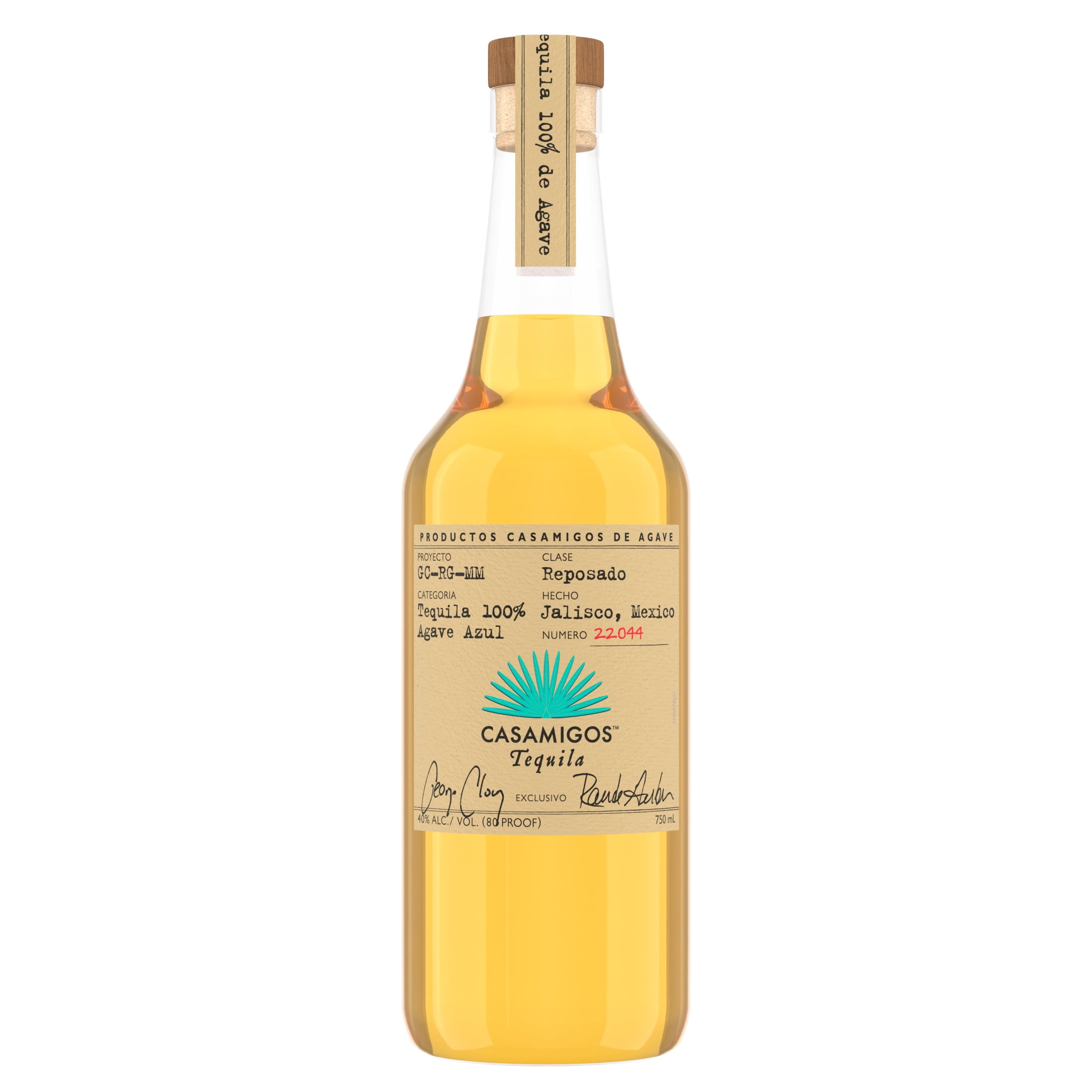 Casamigos Reposado Tequila, 750 mL, 40% ABV - Walmart.com