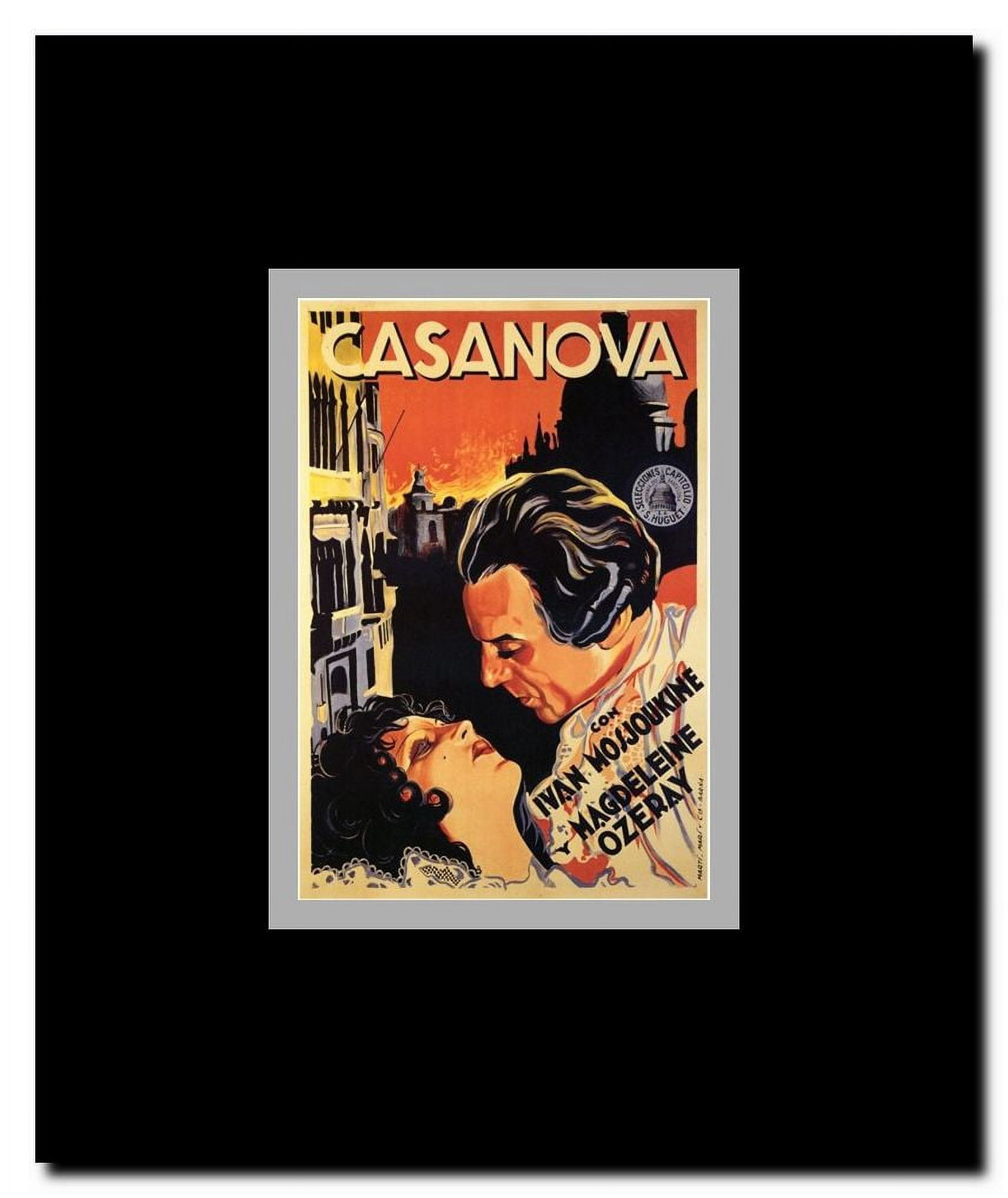Casanova Framed Movie Poster