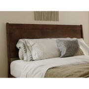 AFI Casanova Queen Sized Solid Hardwood Panel Headboard in Walnut Brown