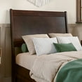 thumbnail image 1 of AFI Casanova Twin Sized Solid Hardwood Panel Headboard in Walnut Brown, 1 of 8
