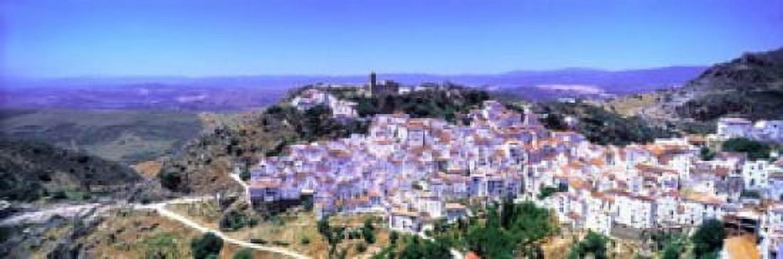 Casares Andalucia Spain Canvas Art - Panoramic Images (18 x 6)