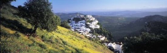 Casares Spain Canvas Art - Panoramic Images (36 x 12)