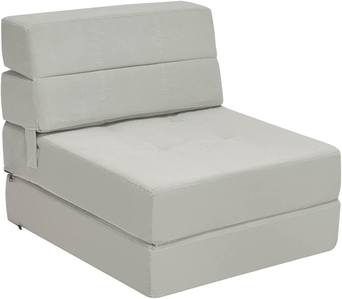 Casart Sofa Bed TriFold Portable Sleeper Folding Memory Foam with