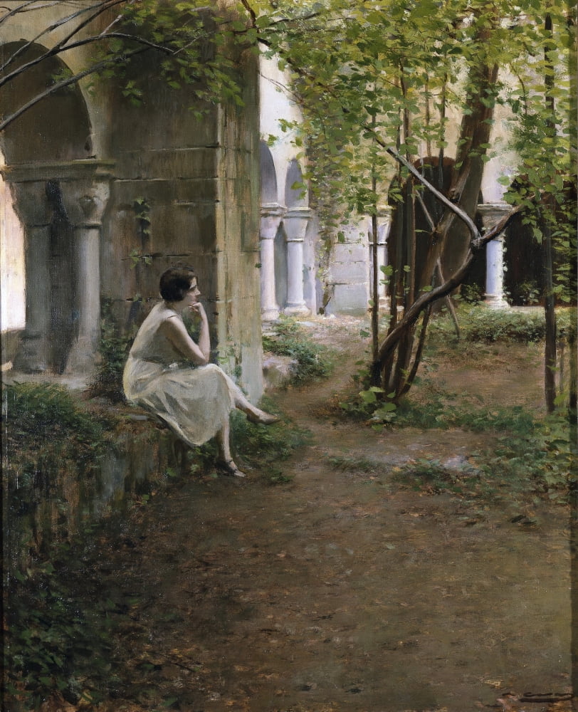 Casas I Carbo Ram?™n (1866-1932) Canvas Art - (24 x 36)