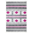 thumbnail image 1 of Casavani - 10'x14' Handwoven Cotton Block Printed Rugs Moroccan Pink Area Rugs for Farmhouse Bedroom, 1 of 6
