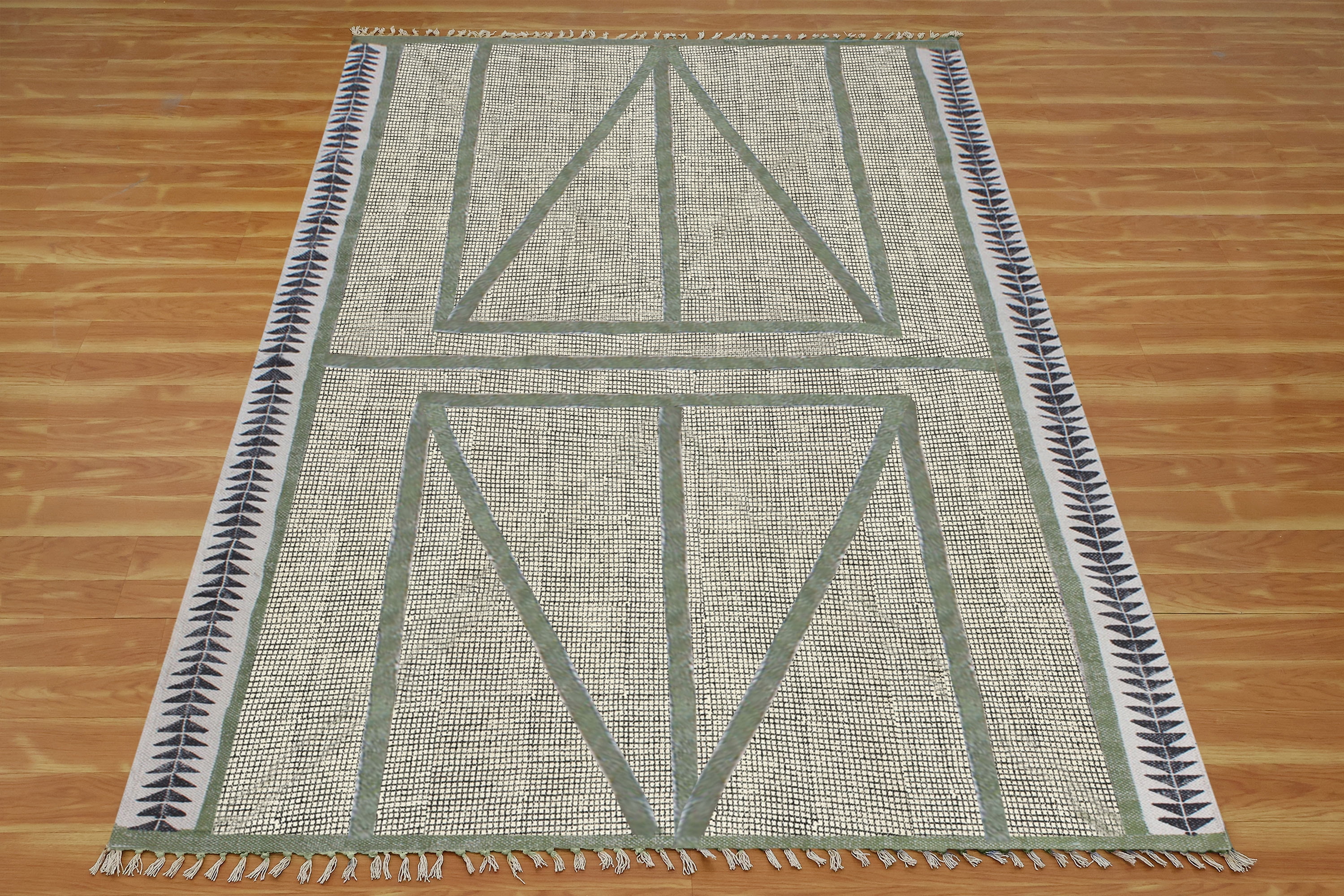 Casavani 12'x15' Area Rugs for Living Room & Dining Room Green