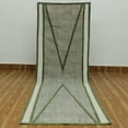 thumbnail image 1 of Casavani - 4'x10' Handwoven Cotton Block Printed Rugs Green Cotton Area Runner Rugs for Hallway & Stairs, 1 of 6