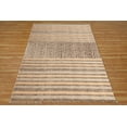 thumbnail image 1 of Casavani - 7'x7' Square Area Rugs for Living Room & Dining Room Handblock Printed Beige Cotton Dhurrie, 1 of 5