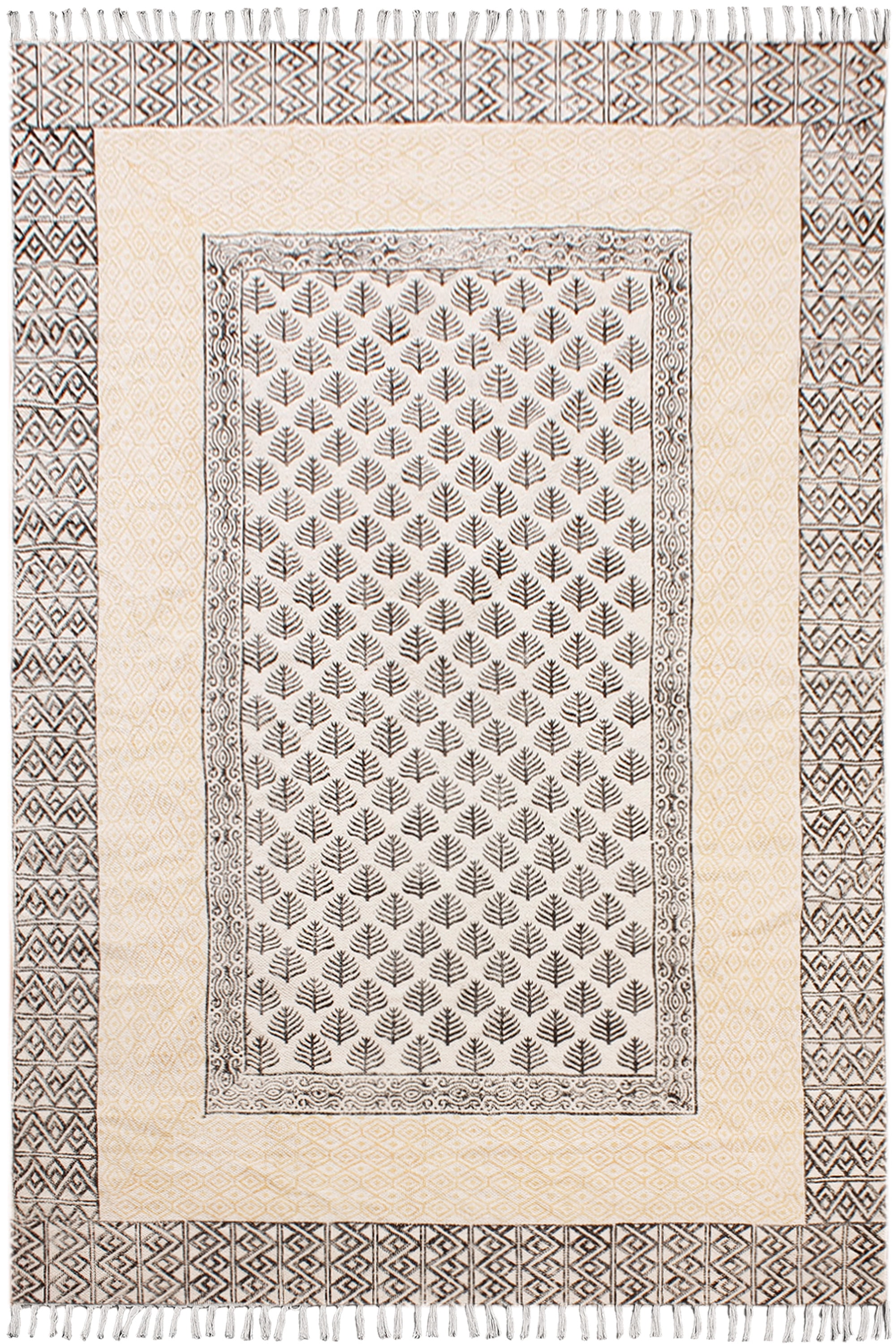Casavani Bedroom Carpet Outdoor Boho Rug, Beige 9x9 feet - Walmart.com