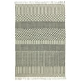 thumbnail image 1 of Casavani Beige Eco Friendly Dhurrie Indian Geometric Hand-Woven Rug 4x8 feet, 1 of 5