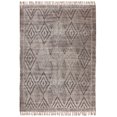 thumbnail image 1 of Casavani Black Cotton Carpet Indian Flat Weave Dhurrie Bedroom Area Kilim 10x10 feet, 1 of 5