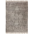 thumbnail image 1 of Casavani Black Cotton Carpet Indian Flat Weave Dhurrie Bedroom Area Kilim 3x3 Feet, 1 of 5
